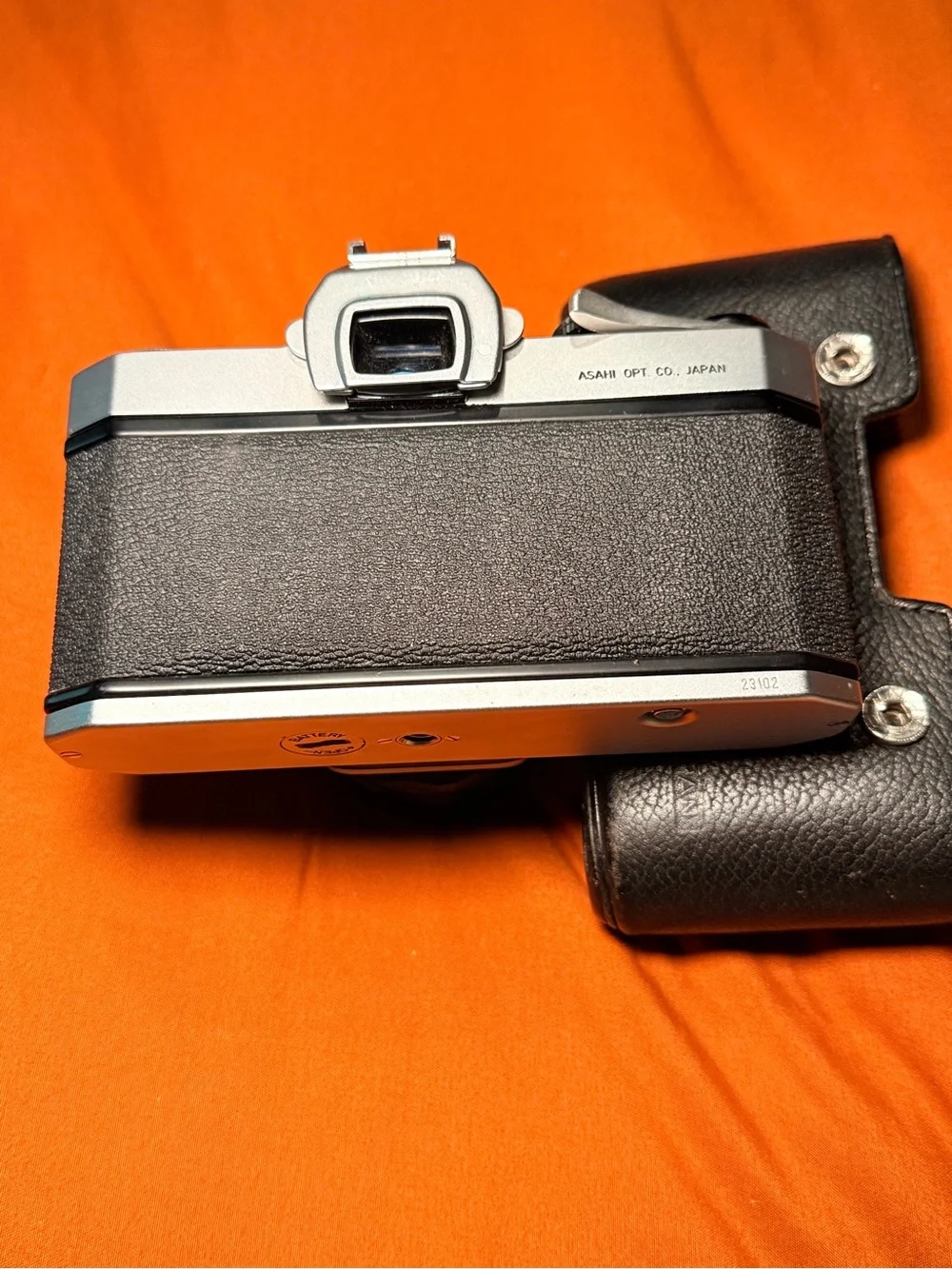 Pentax Spotmatic Camera in Silver & Black with Takumar Lens